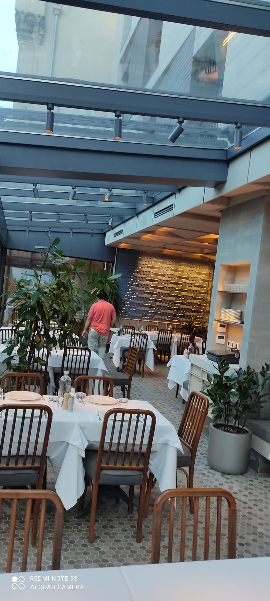 Terrace divider idea